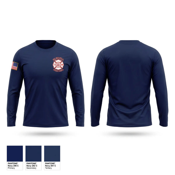 Long Sleeve Performance Shirt, Elfrida Fire DIstrict, Fire Department, Teamtime, Team time, sublimation, custom sports apparel, team uniforms, spirit wear, spiritwear, sports uniforms, custom shirts, team store, custom team store, fundraiser sports, apparel fundraiser