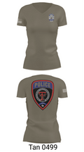 Texas Tech El Paso Police Department 58998060 Women's Short Sleeve V-neck Shirt - 6