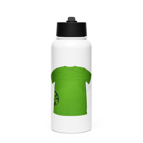 Behind The Vest LLC 3023671 Stainless Steel Water Bottle with a Straw Lid