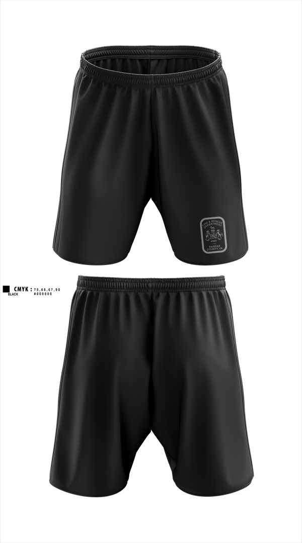 Athletic Shorts With Pockets, Fairfax County Technical Rescue, Fire Department, Teamtime, Team time, sublimation, custom sports apparel, team uniforms, spirit wear, spiritwear, sports uniforms, custom shirts, team store, custom team store, fundraiser sports, apparel fundraiser