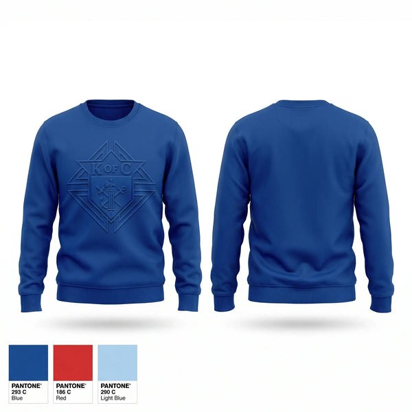 Crew Neck Sweatshirt, Knights of Columbus, , Teamtime, Team time, sublimation, custom sports apparel, team uniforms, spirit wear, spiritwear, sports uniforms, custom shirts, team store, custom team store, fundraiser sports, apparel fundraiser