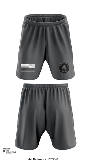 Athletic Shorts With Pockets, Bennettsville Police, Police, Teamtime, Team time, sublimation, custom sports apparel, team uniforms, spirit wear, spiritwear, sports uniforms, custom shirts, team store, custom team store, fundraiser sports, apparel fundraiser