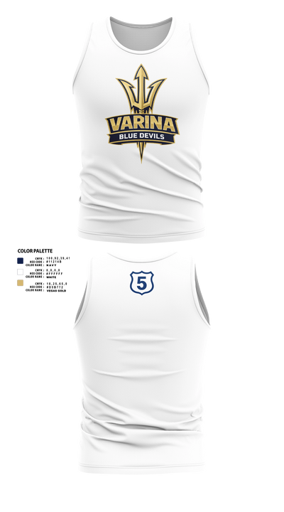 Varina Men's Track Singlet - 22