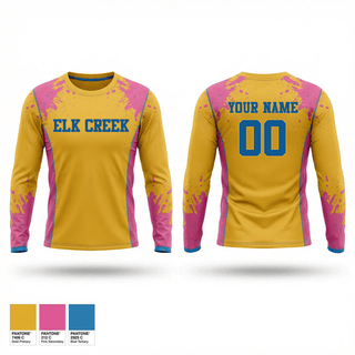 Long Sleeve Performance Shirt, Elm Creek, Softball, Teamtime, Team time, sublimation, custom sports apparel, team uniforms, spirit wear, spiritwear, sports uniforms, custom shirts, team store, custom team store, fundraiser sports, apparel fundraiser