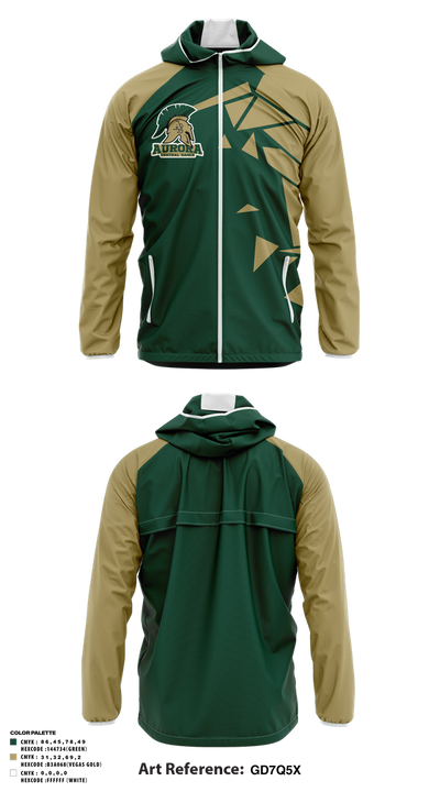 Aurora Central High School Dance 42464760 Windbreaker - 1