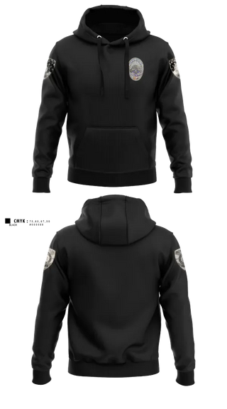 Hoodie, Ridgecrest Police Department, Police, Teamtime, Team time, sublimation, custom sports apparel, team uniforms, spirit wear, spiritwear, sports uniforms, custom shirts, team store, custom team store, fundraiser sports, apparel fundraiser