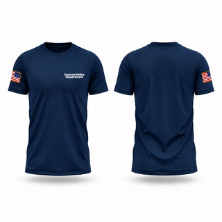Old School Cotton Feel Shirt, Duncan Police Department, Police, Teamtime, Team time, sublimation, custom sports apparel, team uniforms, spirit wear, spiritwear, sports uniforms, custom shirts, team store, custom team store, fundraiser sports, apparel fundraiser