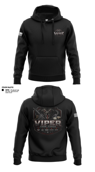 Hoodie, VIPER Task Force, Police, Teamtime, Team time, sublimation, custom sports apparel, team uniforms, spirit wear, spiritwear, sports uniforms, custom shirts, team store, custom team store, fundraiser sports, apparel fundraiser