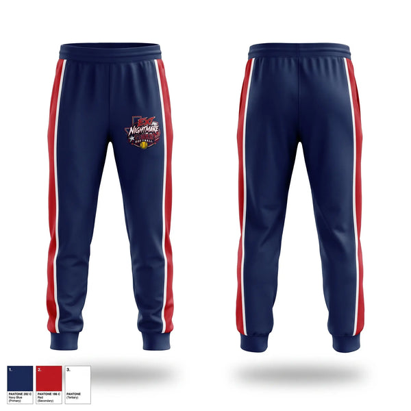Sweatpants, Etx Nightmares, Softball, Teamtime, Team time, sublimation, custom sports apparel, team uniforms, spirit wear, spiritwear, sports uniforms, custom shirts, team store, custom team store, fundraiser sports, apparel fundraiser