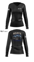 Alabama Port Authority Police Women's Long Sleeve V-neck Shirt - 11