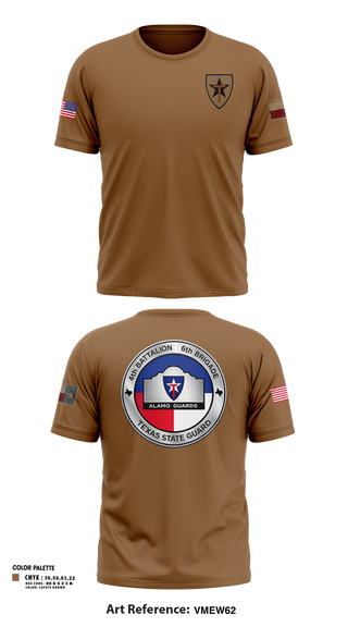 Short Sleeve Performance Shirt, Alamo guards, Army, Teamtime, Team time, sublimation, custom sports apparel, team uniforms, spirit wear, spiritwear, sports uniforms, custom shirts, team store, custom team store, fundraiser sports, apparel fundraiser
