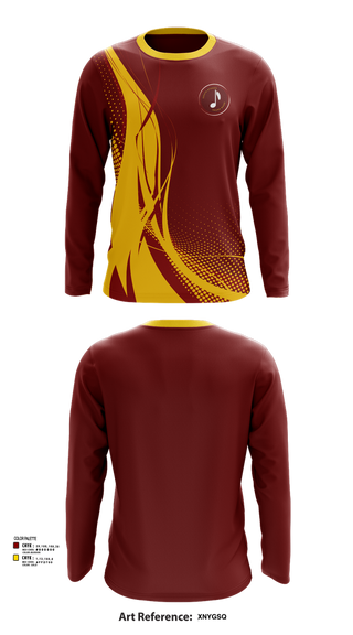 Long Sleeve Performance Shirt, South Stokes Saura Band, Spirit Store, Teamtime, Team time, sublimation, custom sports apparel, team uniforms, spirit wear, spiritwear, sports uniforms, custom shirts, team store, custom team store, fundraiser sports, apparel fundraiser