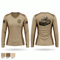 1-67 Women's Long Sleeve V-neck Shirt - 1