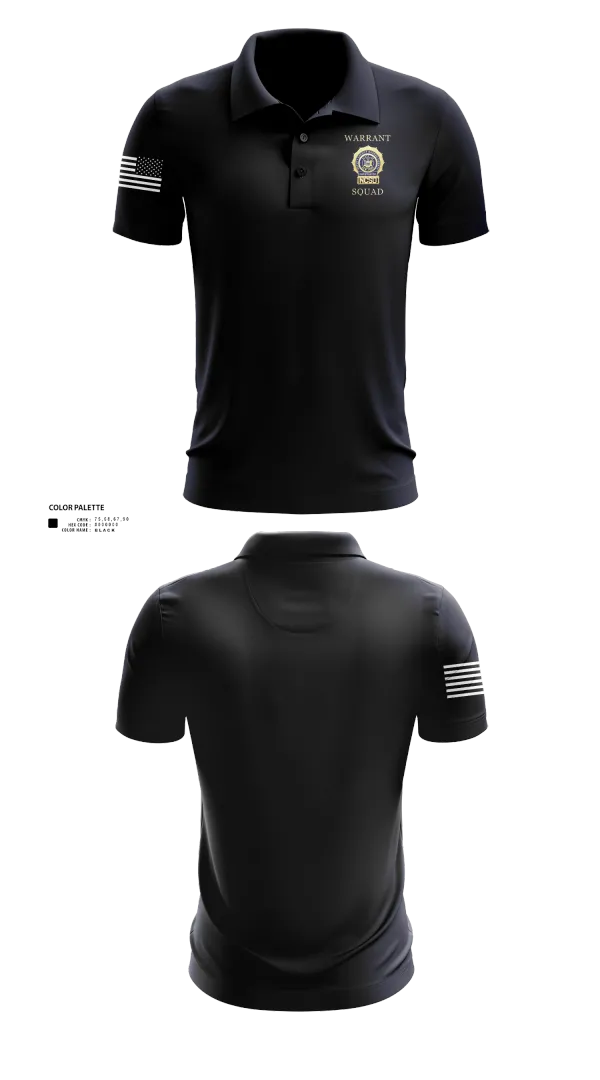 Short Sleeve Performance Polo, NCSD Warrant Squad, , Teamtime, Team time, sublimation, custom sports apparel, team uniforms, spirit wear, spiritwear, sports uniforms, custom shirts, team store, custom team store, fundraiser sports, apparel fundraiser