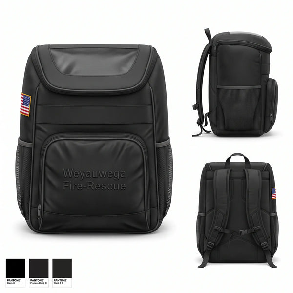 Gear Bag, Weyauwega Fire/Rescue, Fire Department, Teamtime, Team time, sublimation, custom sports apparel, team uniforms, spirit wear, spiritwear, sports uniforms, custom shirts, team store, custom team store, fundraiser sports, apparel fundraiser