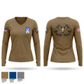 I co 237th 28649206 Women's Long Sleeve V-neck Shirt - 1