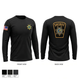 Long Sleeve Performance Shirt, Kent County Sheriff's Office, Police, Teamtime, Team time, sublimation, custom sports apparel, team uniforms, spirit wear, spiritwear, sports uniforms, custom shirts, team store, custom team store, fundraiser sports, apparel fundraiser