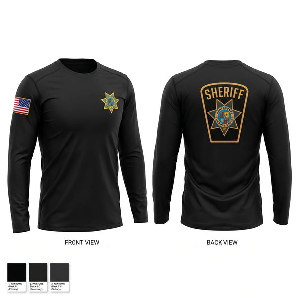 Long Sleeve Performance Shirt, Kent County Sheriff's Office, Police, Teamtime, Team time, sublimation, custom sports apparel, team uniforms, spirit wear, spiritwear, sports uniforms, custom shirts, team store, custom team store, fundraiser sports, apparel fundraiser