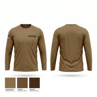 Long Sleeve Performance Shirt, USAFSAM, Air Force, Teamtime, Team time, sublimation, custom sports apparel, team uniforms, spirit wear, spiritwear, sports uniforms, custom shirts, team store, custom team store, fundraiser sports, apparel fundraiser