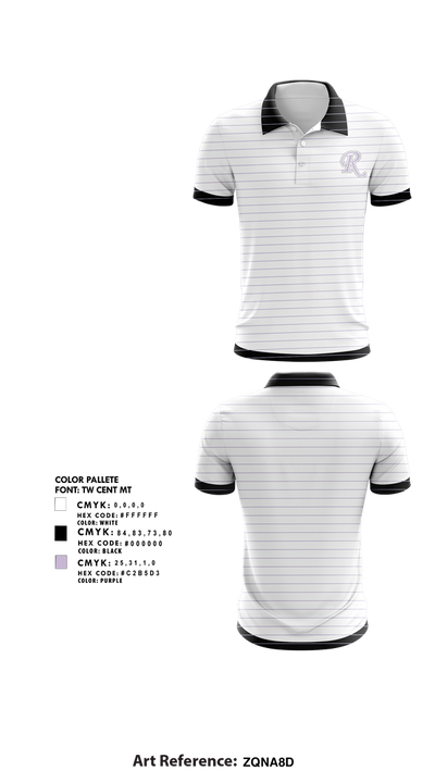 Reynoldsburg Raiders 31464727 Short Sleeve Performance Polo - 6