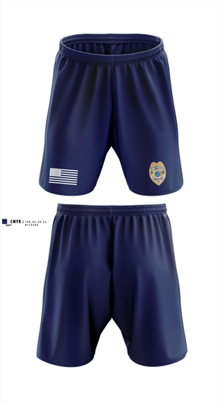 Athletic Shorts With Pockets, Cadott Police Department, Police, Teamtime, Team time, sublimation, custom sports apparel, team uniforms, spirit wear, spiritwear, sports uniforms, custom shirts, team store, custom team store, fundraiser sports, apparel fundraiser