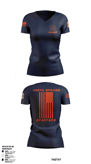 Womens Short Sleeve Vneck Shirt, Spartans, Army, Teamtime, Team time, sublimation, custom sports apparel, team uniforms, spirit wear, spiritwear, sports uniforms, custom shirts, team store, custom team store, fundraiser sports, apparel fundraiser