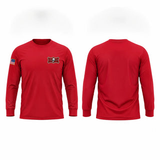 Long Sleeve Performance Shirt, VFW Riders Unit 17, Marines, Teamtime, Team time, sublimation, custom sports apparel, team uniforms, spirit wear, spiritwear, sports uniforms, custom shirts, team store, custom team store, fundraiser sports, apparel fundraiser