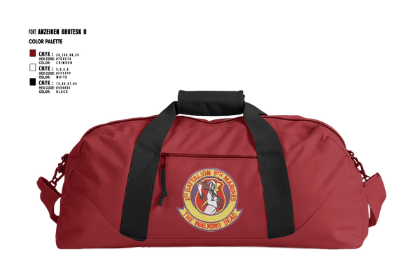 Duffle Bag, Walking Dead, , Teamtime, Team time, sublimation, custom sports apparel, team uniforms, spirit wear, spiritwear, sports uniforms, custom shirts, team store, custom team store, fundraiser sports, apparel fundraiser