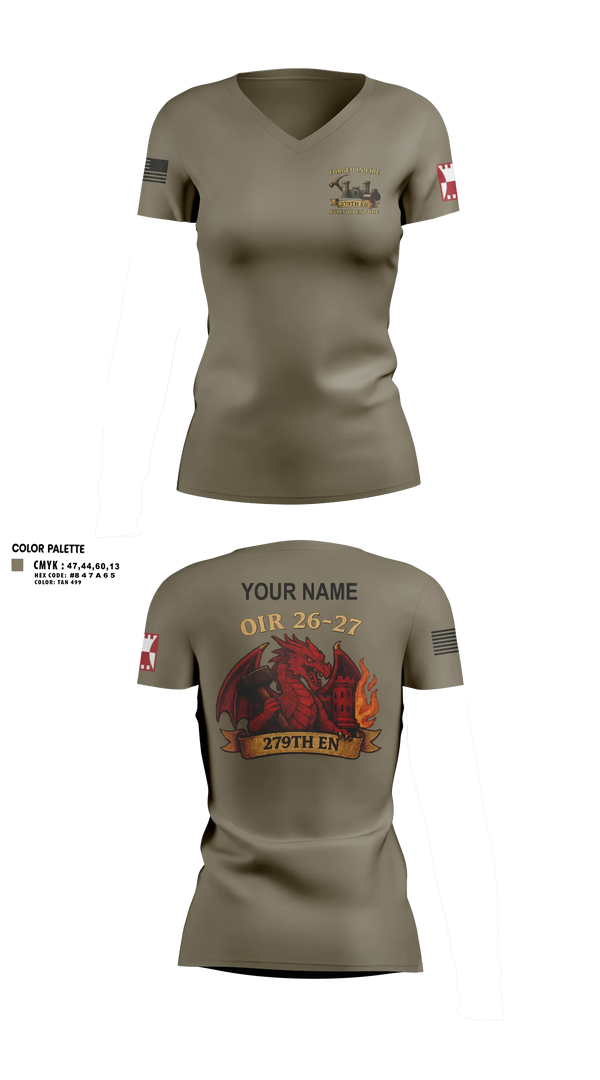 Womens Short Sleeve Vneck Shirt, Custom, Army, Teamtime, Team time, sublimation, custom sports apparel, team uniforms, spirit wear, spiritwear, sports uniforms, custom shirts, team store, custom team store, fundraiser sports, apparel fundraiser