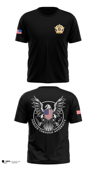 Old School Cotton Feel Shirt, DeKalb County Sheriff's Office, Police, Teamtime, Team time, sublimation, custom sports apparel, team uniforms, spirit wear, spiritwear, sports uniforms, custom shirts, team store, custom team store, fundraiser sports, apparel fundraiser