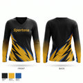 Spartans Women's Long Sleeve V-neck Shirt - 1