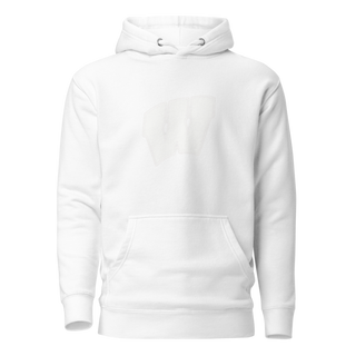 Unisex Hoodie - 1 - White
