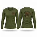 Stewart County Sheriffs Office SRT Women's Long Sleeve V-neck Shirt - 1