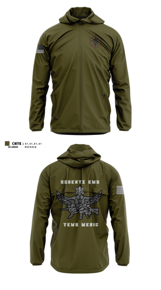 Windbreaker, Schertz SWAT, Fire Department, Teamtime, Team time, sublimation, custom sports apparel, team uniforms, spirit wear, spiritwear, sports uniforms, custom shirts, team store, custom team store, fundraiser sports, apparel fundraiser