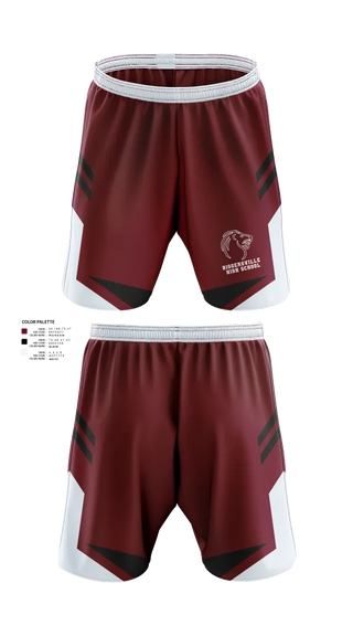 Athletic Shorts With Pockets, Biggersville High School, Bowling, Teamtime, Team time, sublimation, custom sports apparel, team uniforms, spirit wear, spiritwear, sports uniforms, custom shirts, team store, custom team store, fundraiser sports, apparel fundraiser