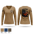 Uss porter Women's Long Sleeve V-neck Shirt - 1