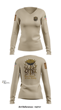 NAS Patuxent River 87984476 Women's Long Sleeve V-neck Shirt - 102