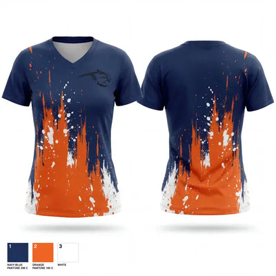 Fultondale 66470178 Women's Short Sleeve V-neck Shirt - 1