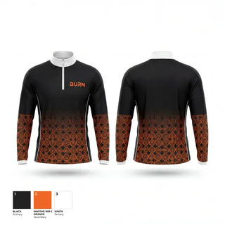 Quarter Zip Jacket, BURN, Spirit Store, Teamtime, Team time, sublimation, custom sports apparel, team uniforms, spirit wear, spiritwear, sports uniforms, custom shirts, team store, custom team store, fundraiser sports, apparel fundraiser