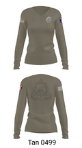 2112th Transportation Company 98320916 Women's Long Sleeve V-neck Shirt - 73