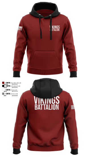 Hoodie, Viking battalion, Army, Teamtime, Team time, sublimation, custom sports apparel, team uniforms, spirit wear, spiritwear, sports uniforms, custom shirts, team store, custom team store, fundraiser sports, apparel fundraiser