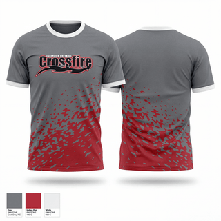 Football Jersey, Crossfire Fastpitch, Softball, Teamtime, Team time, sublimation, custom sports apparel, team uniforms, spirit wear, spiritwear, sports uniforms, custom shirts, team store, custom team store, fundraiser sports, apparel fundraiser