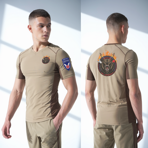 Short Sleeve Performance Shirt, E co 1/25, Army, Teamtime, Team time, sublimation, custom sports apparel, team uniforms, spirit wear, spiritwear, sports uniforms, custom shirts, team store, custom team store, fundraiser sports, apparel fundraiser