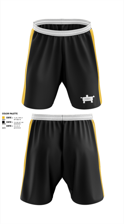 D-C Umpires  Athletic Shorts With Pockets - 1