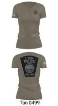 Lynn Police Department 77288098 Women's Short Sleeve V-neck Shirt - 6
