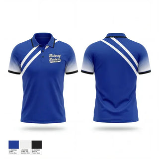 Short Sleeve Performance Polo, Midway Middle School, Cheer, Teamtime, Team time, sublimation, custom sports apparel, team uniforms, spirit wear, spiritwear, sports uniforms, custom shirts, team store, custom team store, fundraiser sports, apparel fundraiser