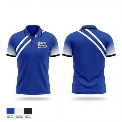 Midway Middle School 81261589 Short Sleeve Performance Polo - 1