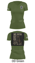 Narcotics K9 63808896 Women's Short Sleeve V-neck Shirt - 46