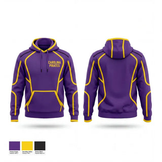Hoodie, Carolina Pirates, Baseball, Teamtime, Team time, sublimation, custom sports apparel, team uniforms, spirit wear, spiritwear, sports uniforms, custom shirts, team store, custom team store, fundraiser sports, apparel fundraiser