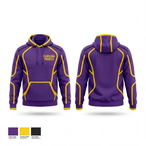Hoodie, Carolina Pirates, Baseball, Teamtime, Team time, sublimation, custom sports apparel, team uniforms, spirit wear, spiritwear, sports uniforms, custom shirts, team store, custom team store, fundraiser sports, apparel fundraiser